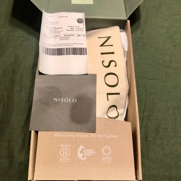 😍 NISOLO BLK EMMA D’ ORSAY OXFORD SHOES! 🎯 - Picture 13 of 16